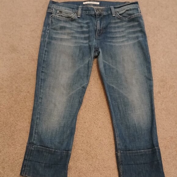 Joe's Socialite Kicker Capri Jeans - Picture 5 of 7